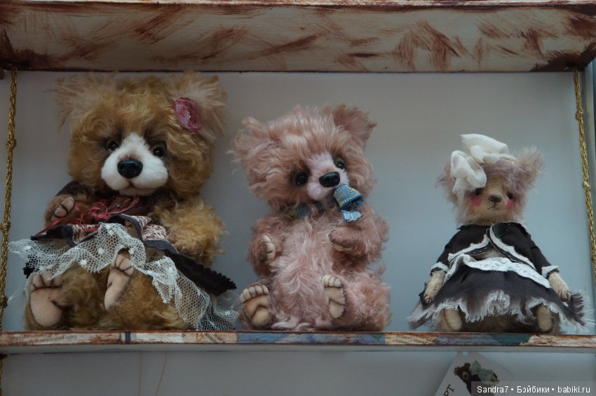 Любимые мишки на Искусстве куклы в Гостином дворе, 2016 (фото 9)