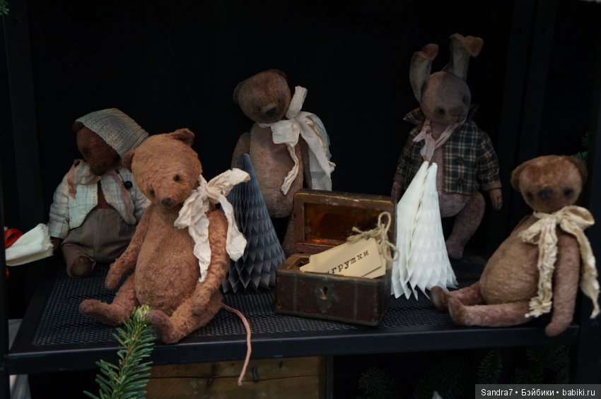 Любимые мишки на Искусстве куклы в Гостином дворе, 2016