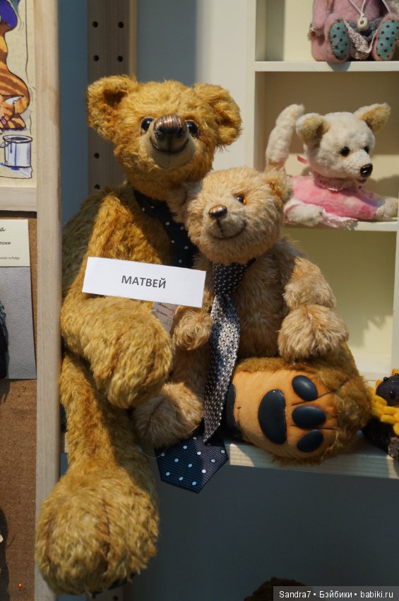 Любимые мишки на Искусстве куклы в Гостином дворе, 2016