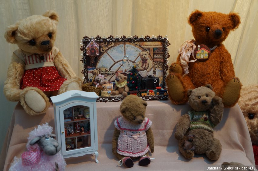 Любимые мишки на Искусстве куклы в Гостином дворе, 2016