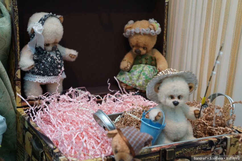 Любимые мишки на Искусстве куклы в Гостином дворе, 2016