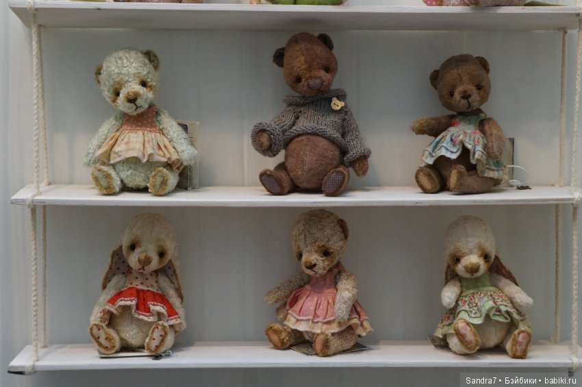 Любимые мишки на Искусстве куклы в Гостином дворе, 2016