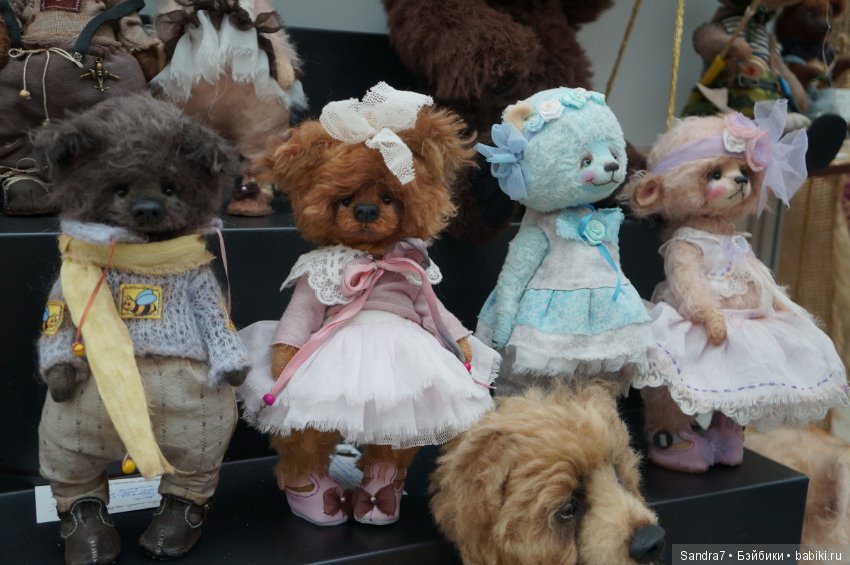 Любимые мишки на Искусстве куклы в Гостином дворе, 2016 (фото 7)