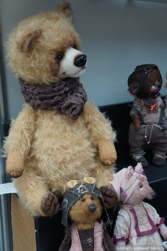 Любимые мишки на Искусстве куклы в Гостином дворе, 2016 (фото 4)