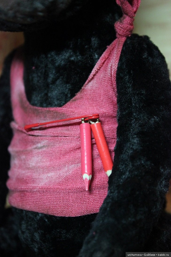 Карандаш, мишка тедди — Авторские мишки Тедди и друзья: фото (фото 2)