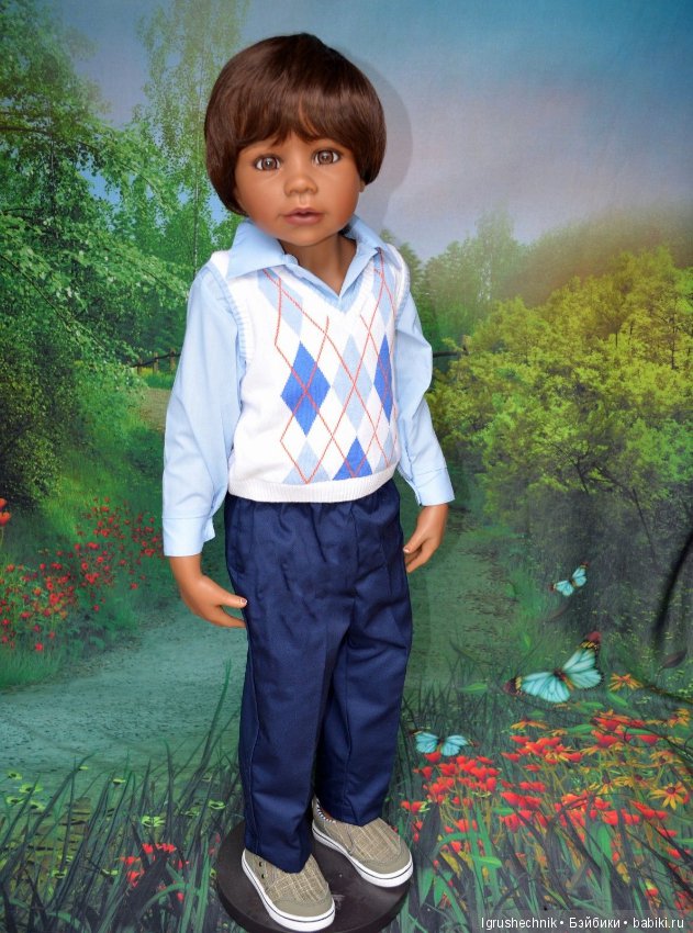 Re-dressed as boy — Куклы Monika Levenig и Monika Peter (фото 4)