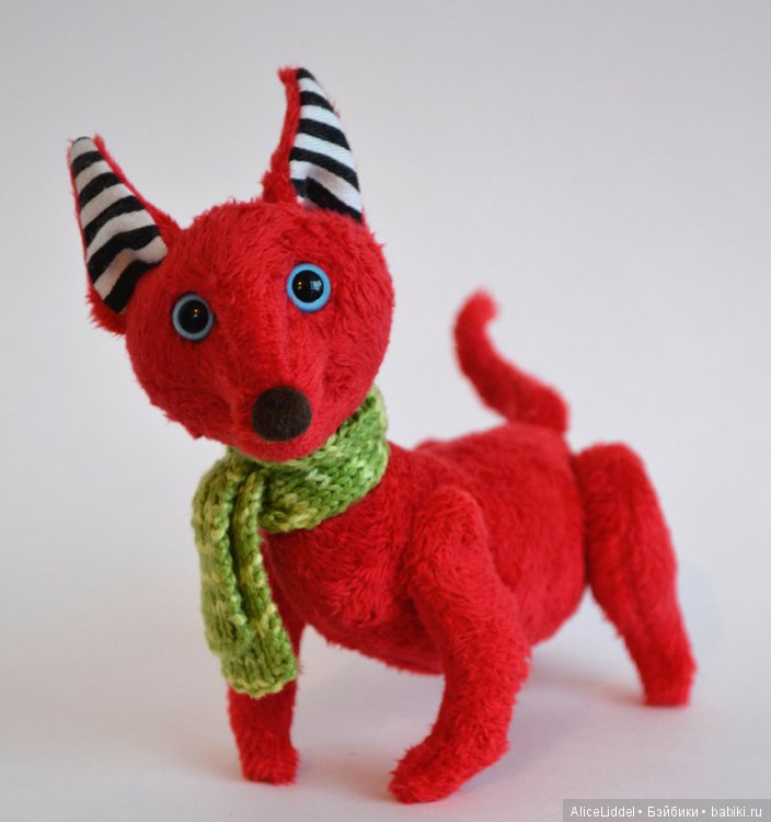 И ещё одна армада, теперь, преобладают пёсики. Игрушки ручной работы (фото 7)