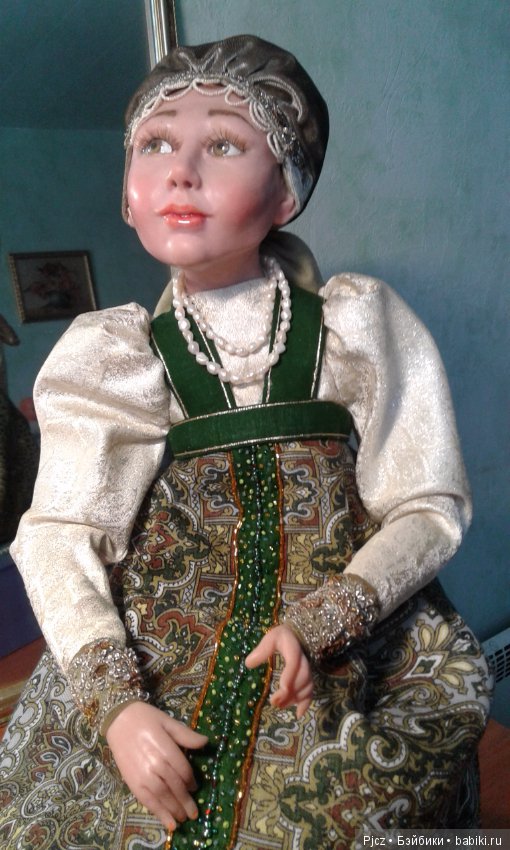 Моя новая авторская кукла Дуняша (фото 6)