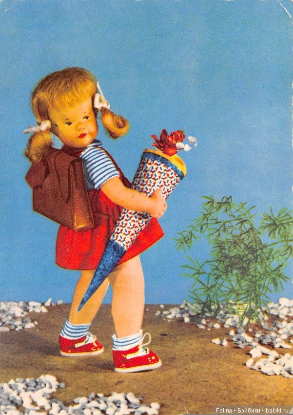 Куклы Käthe Kruse в открытках, акварели, фотографиях (фото 2)