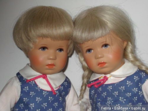 Куклы Käthe Kruse в открытках, акварели, фотографиях