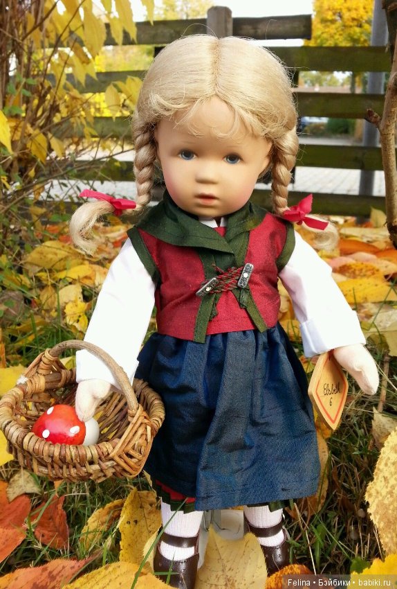 Куклы Käthe Kruse в открытках, акварели, фотографиях