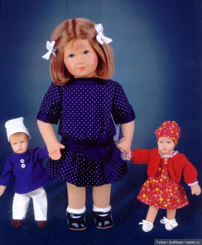 Куклы Käthe Kruse в открытках, акварели, фотографиях