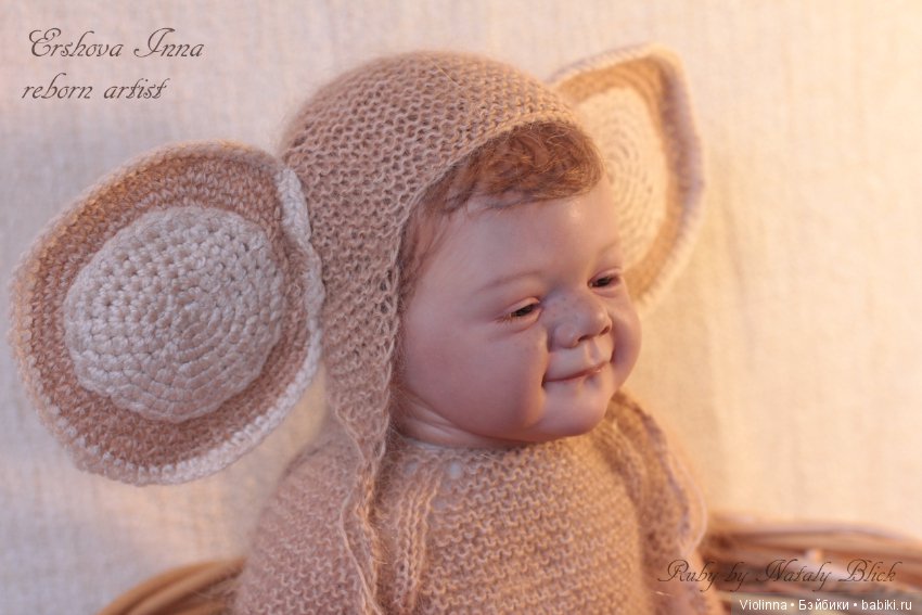 ЧебуРуби, кукла реборн Инны Ершовой, молд Ruby by Natali Blick (фото 4)