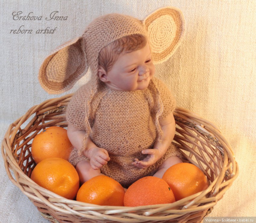 ЧебуРуби, кукла реборн Инны Ершовой, молд Ruby by Natali Blick