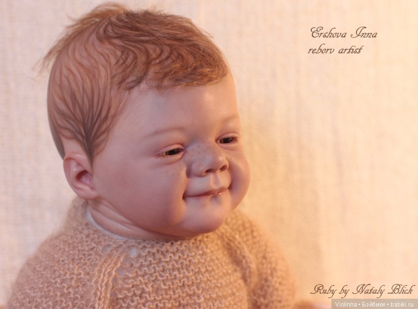 ЧебуРуби, кукла реборн Инны Ершовой, молд Ruby by Natali Blick (фото 10)