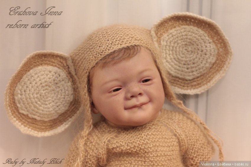 ЧебуРуби, кукла реборн Инны Ершовой, молд Ruby by Natali Blick