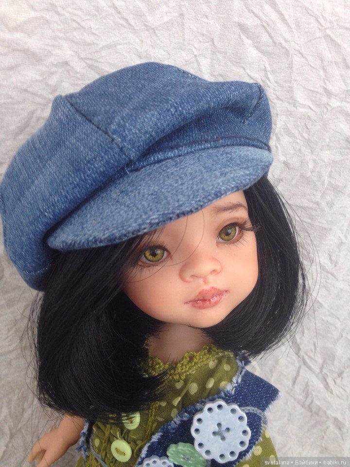 Моя зеленоглазая Лиу. ООАК куколки Паола Рейна