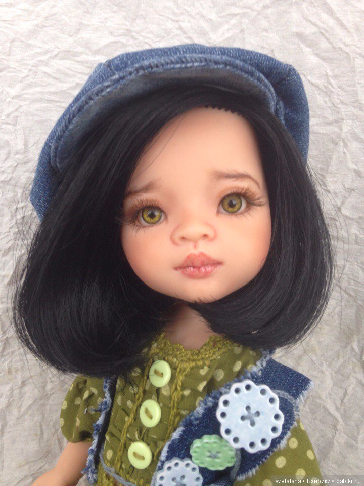 Моя зеленоглазая Лиу. ООАК куколки Паола Рейна