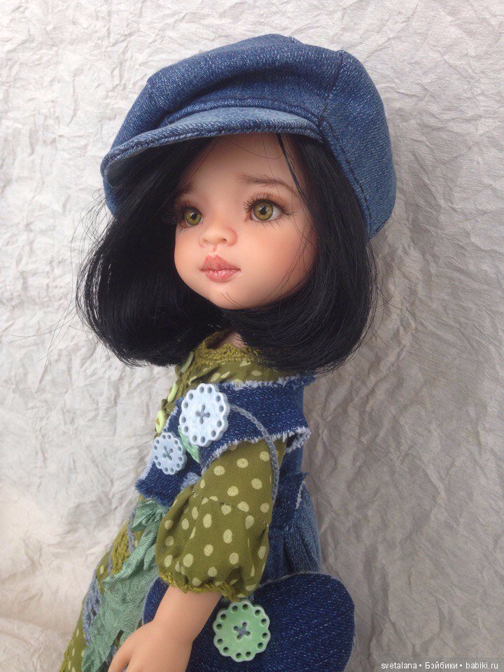 Моя зеленоглазая Лиу. ООАК куколки Паола Рейна (фото 8)