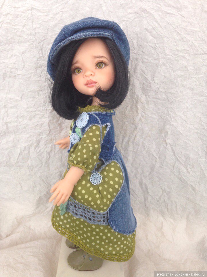 Моя зеленоглазая Лиу. ООАК куколки Паола Рейна (фото 9)