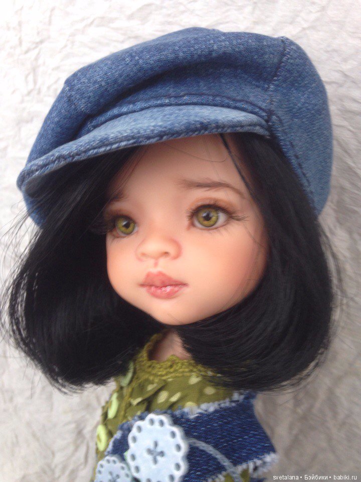 Моя зеленоглазая Лиу. ООАК куколки Паола Рейна