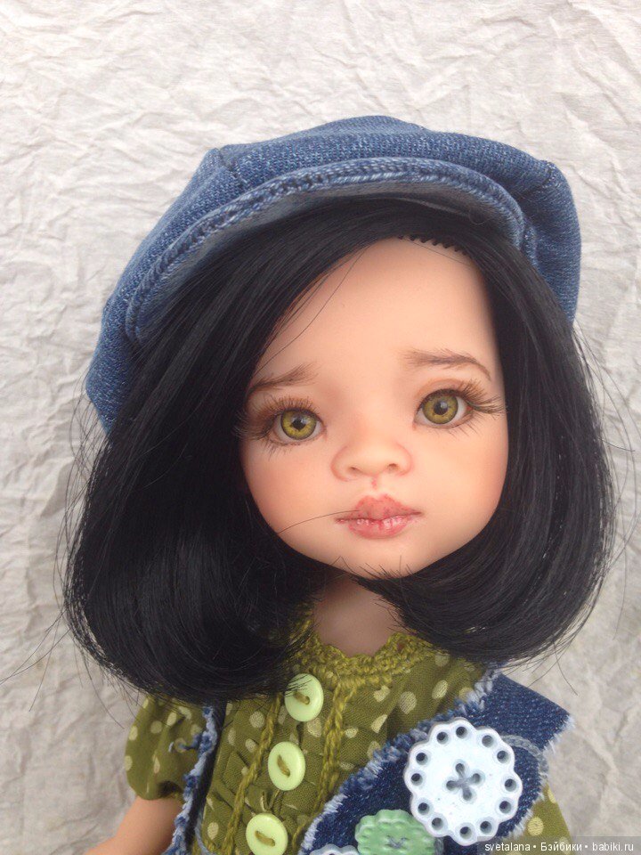 Моя зеленоглазая Лиу. ООАК куколки Паола Рейна (фото 10)
