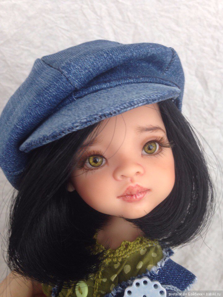 Моя зеленоглазая Лиу. ООАК куколки Паола Рейна (фото 5)