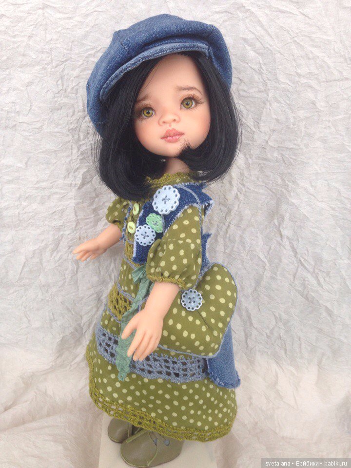 Моя зеленоглазая Лиу. ООАК куколки Паола Рейна