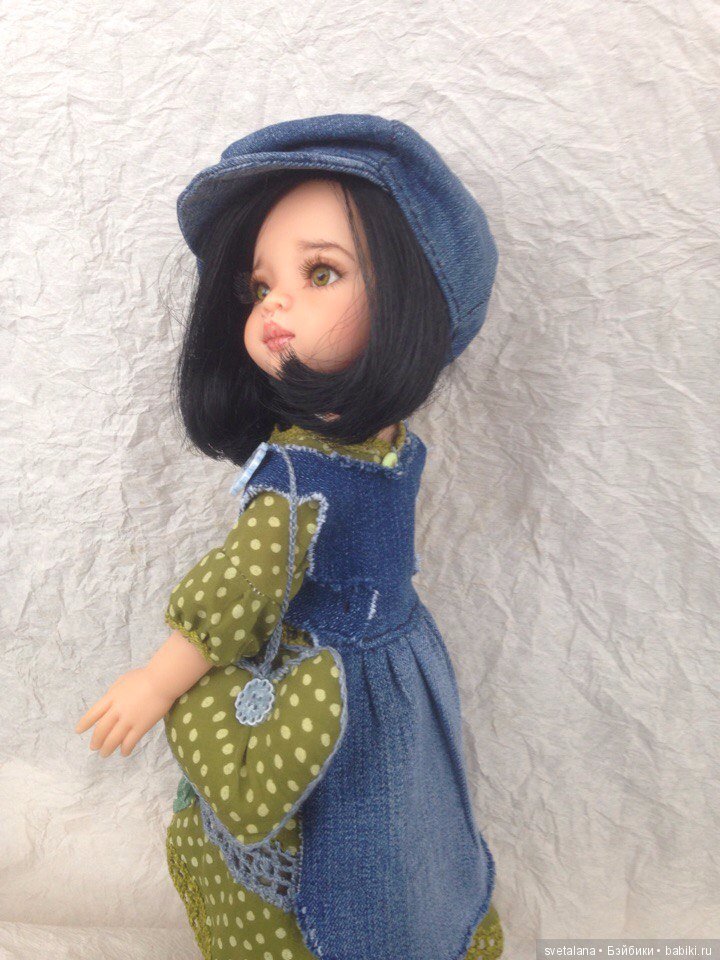 Моя зеленоглазая Лиу. ООАК куколки Паола Рейна