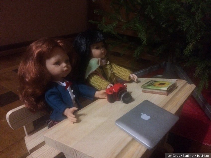 Парта СССР для кукол 30 - 35 см