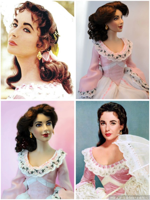 Великие женщины в кукольных образах - Лиз Тейлор (фото 3)