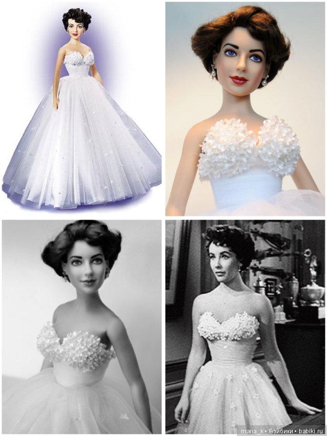 Великие женщины в кукольных образах - Лиз Тейлор (фото 2)