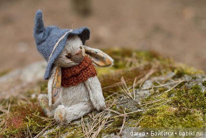 Выкройка игрушки, зайки от Настены Никитиной