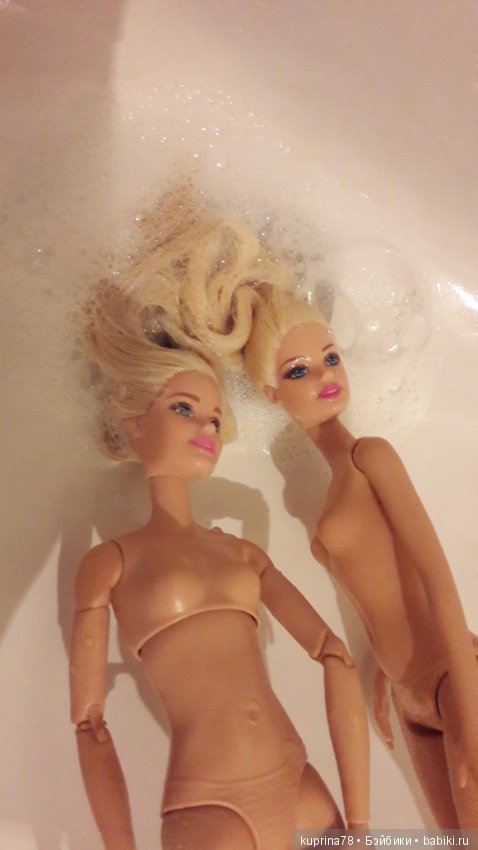 Как отмыть жирные волосы кукле