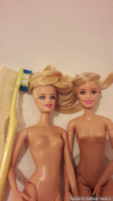 Чем отмыть жирные волосы у куклы