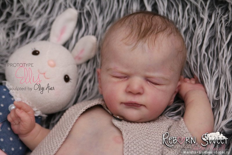 Прототипы реборн Ellis скульптора Olga Auer