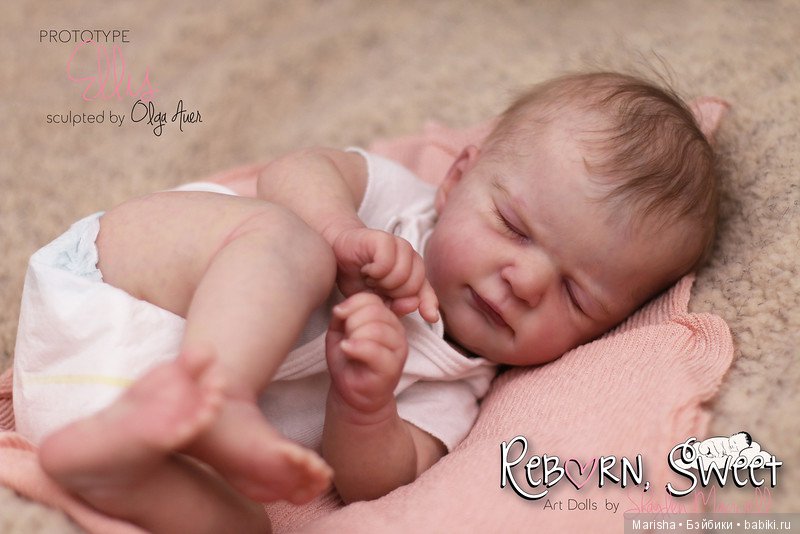 Прототипы реборн Ellis скульптора Olga Auer