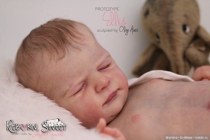 Прототипы реборн Ellis скульптора Olga Auer