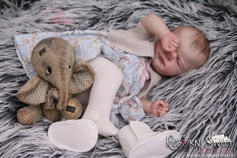 Прототипы реборн Ellis скульптора Olga Auer