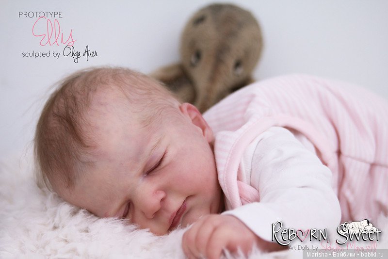Прототипы реборн Ellis скульптора Olga Auer