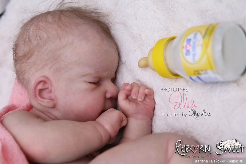 Прототипы реборн Ellis скульптора Olga Auer