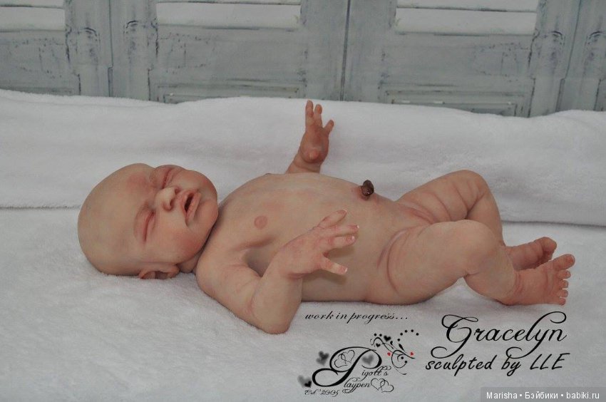 Силиконовая малышка Gracelynn by Laura Lee Eagles