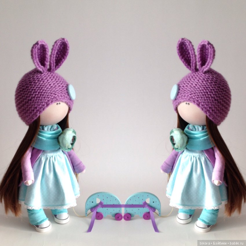 Текстильные малышки — Авторские текстильные куклы: Вальдорфские