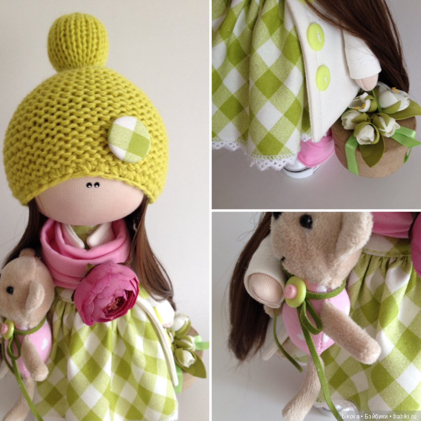 Текстильные малышки — Авторские текстильные куклы: Вальдорфские (фото 9)