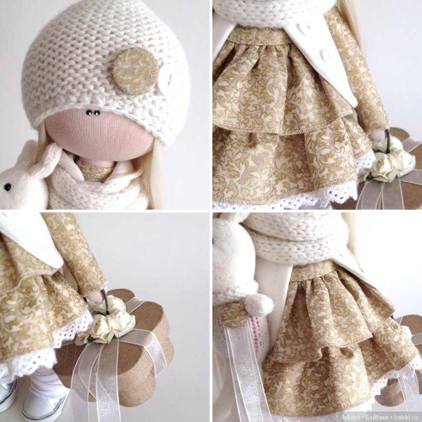 Текстильные малышки — Авторские текстильные куклы: Вальдорфские (фото 8)