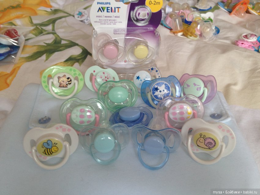 Сумасшедшая коллекция,не хватило сил сосчитать.Соски-пустышки
