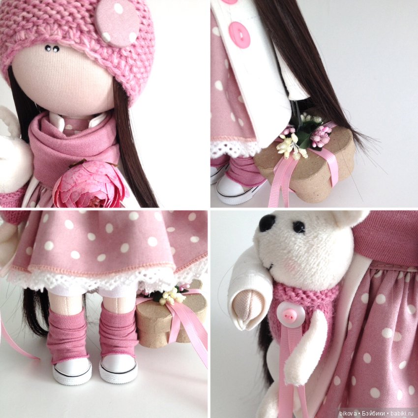 Текстильные малышки — Авторские текстильные куклы: Вальдорфские (фото 2)