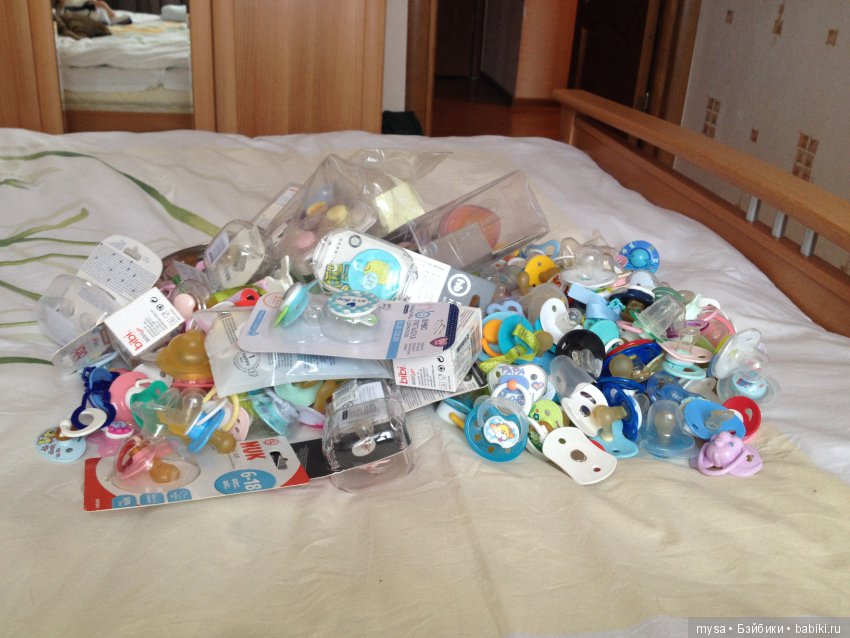 Сумасшедшая коллекция,не хватило сил сосчитать.Соски-пустышки (фото 7)