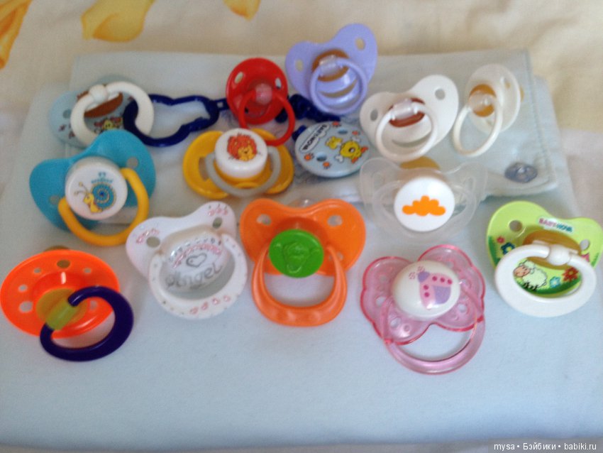 Сумасшедшая коллекция,не хватило сил сосчитать.Соски-пустышки (фото 3)
