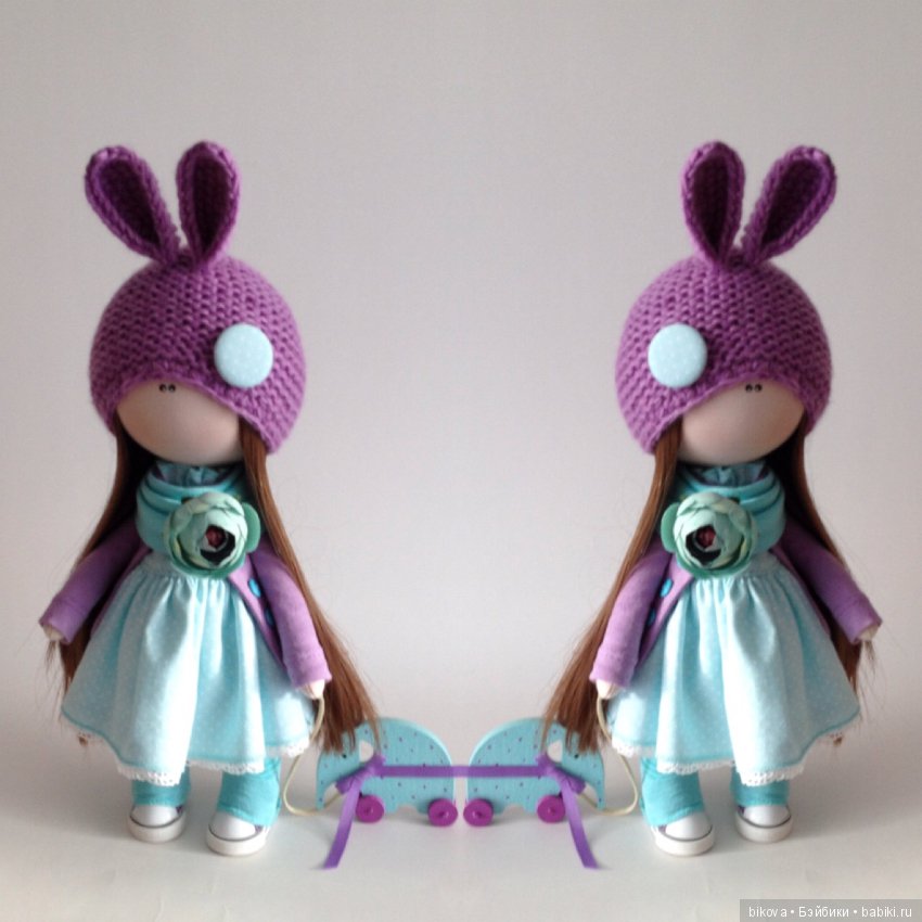 Текстильные малышки — Авторские текстильные куклы: Вальдорфские